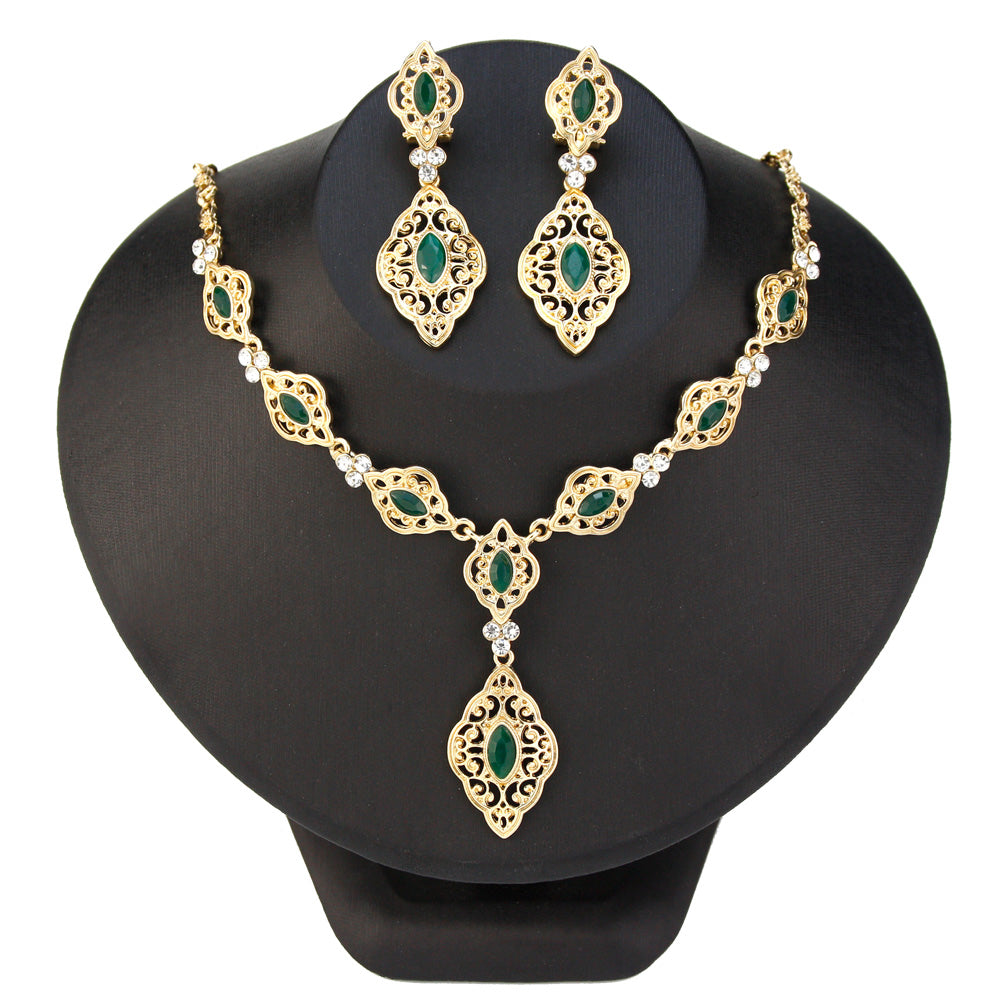 Ensemble de bijoux pour femmes Sunspicems couleur