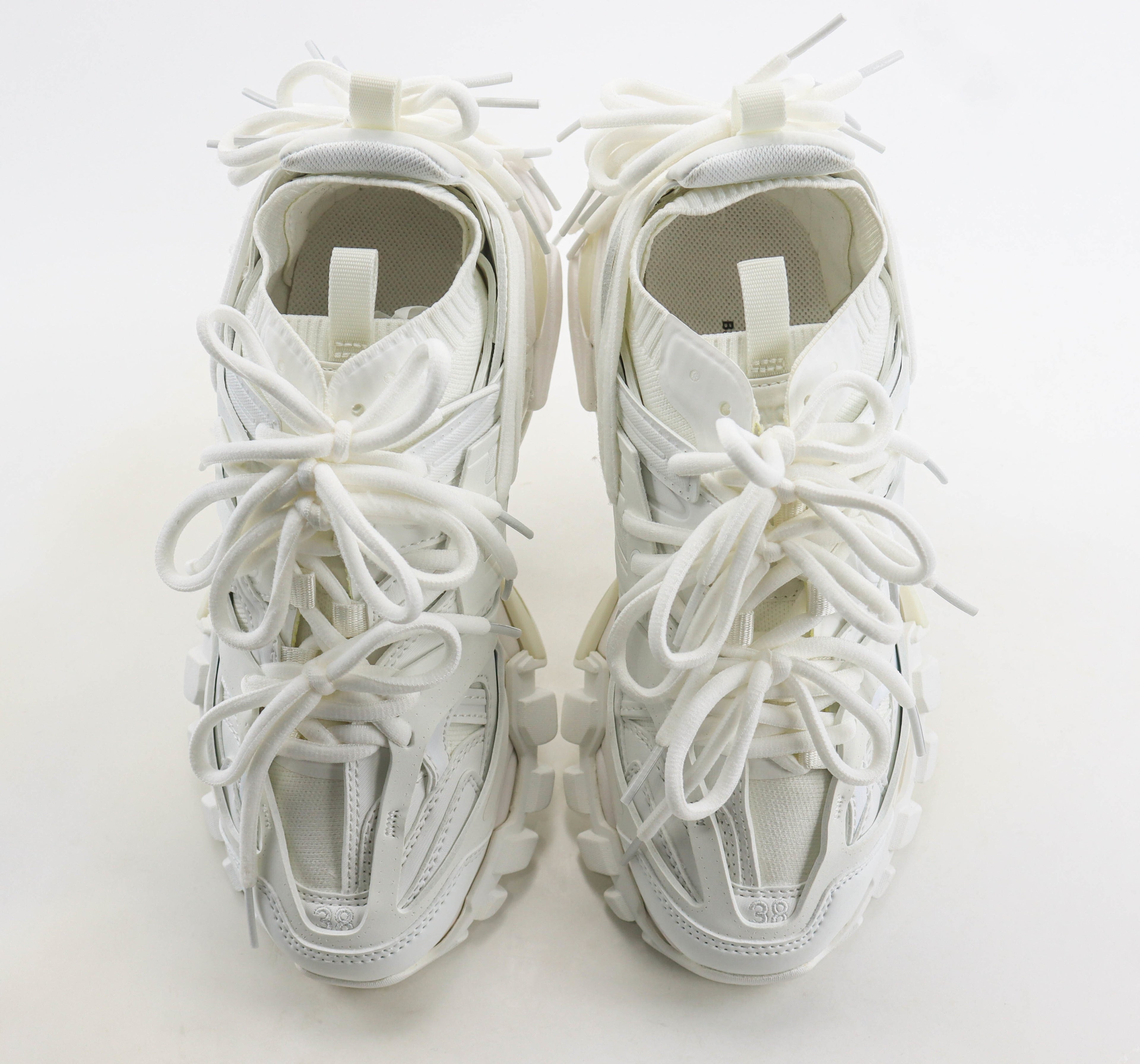 Balenciaga Track Laces Blanc