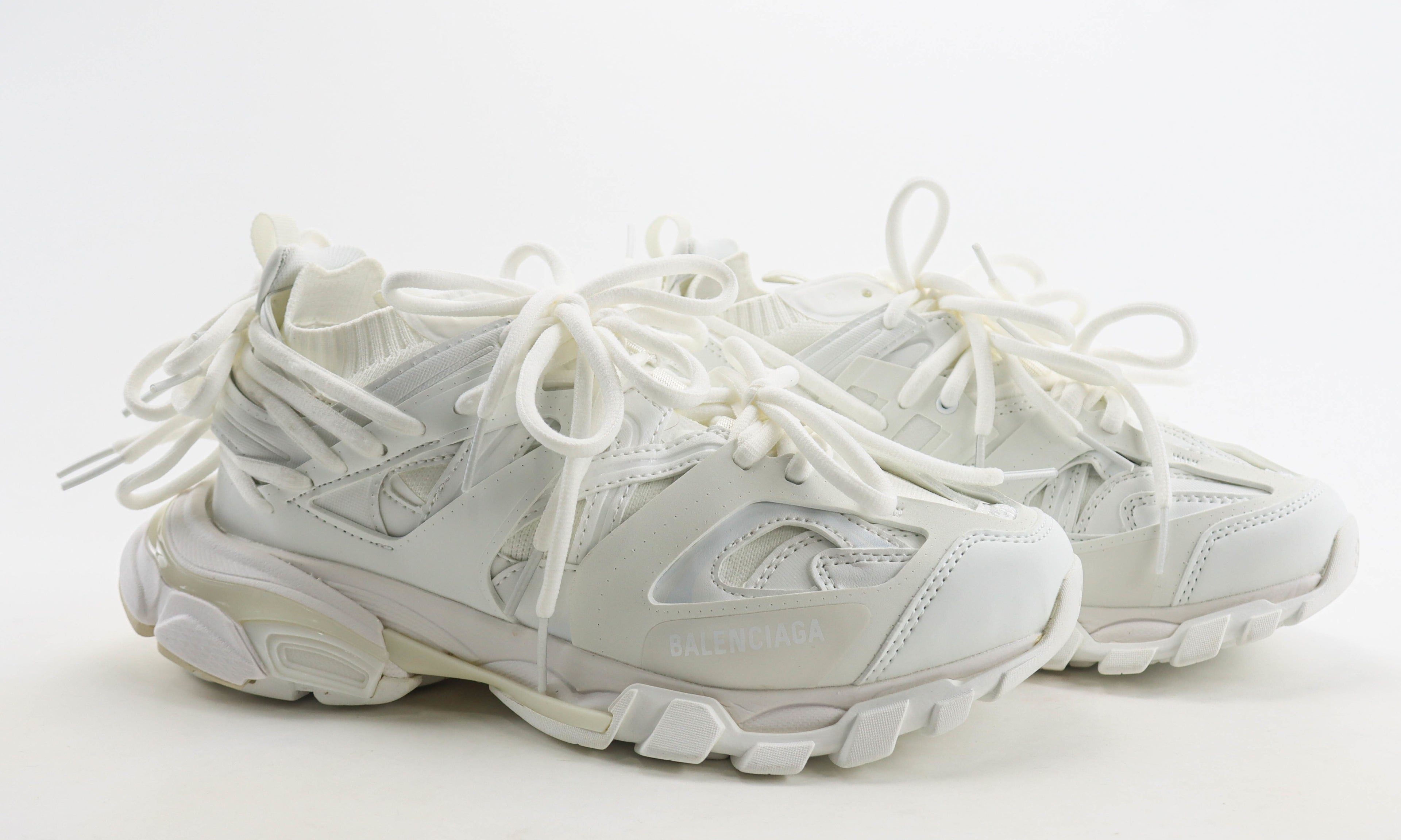Balenciaga Track Laces Blanc