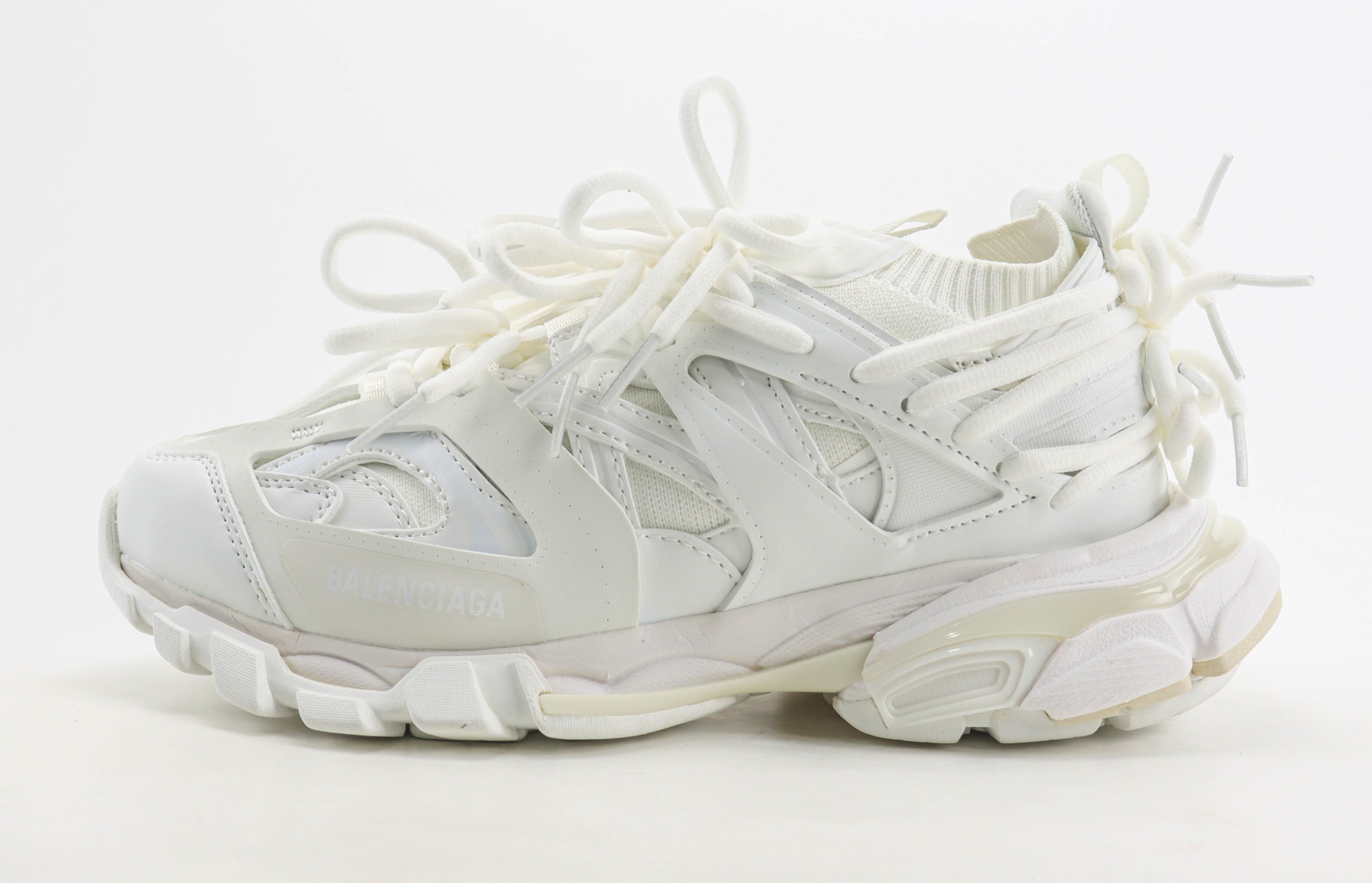 Balenciaga Track Laces Blanc
